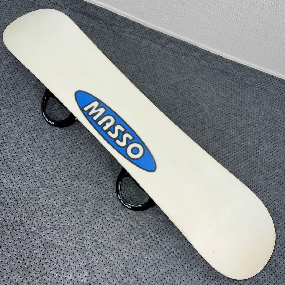 数回使用 108cm キッズスノーボード MASSO×バイン×ダイヤルブーツ