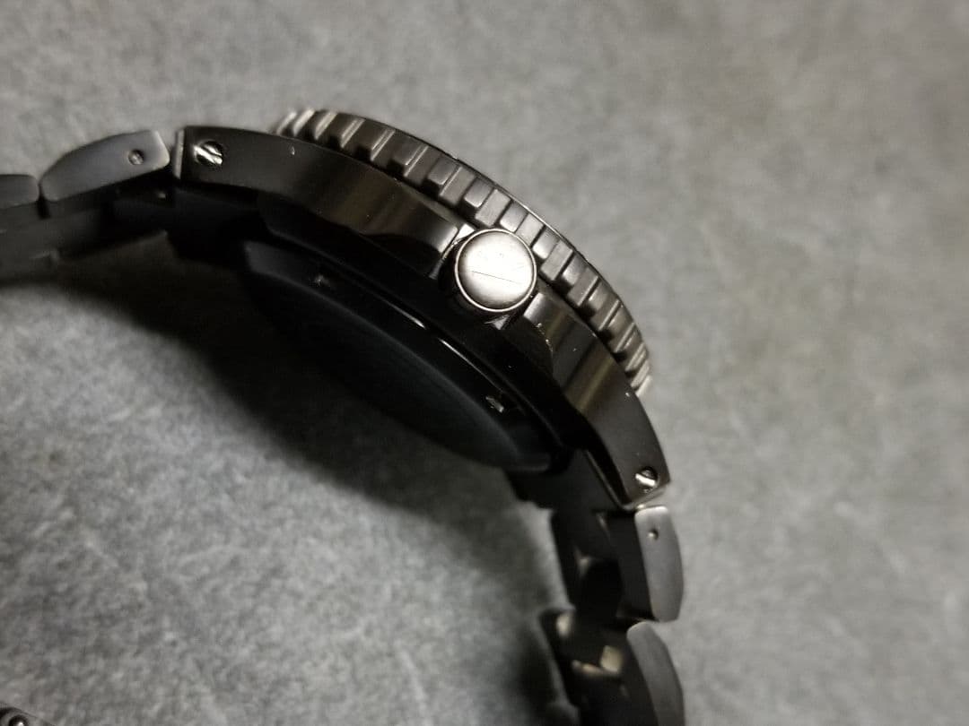 希少 ミリタリーウォッチ nite alpha PVD 旧ロゴ - メルカリ