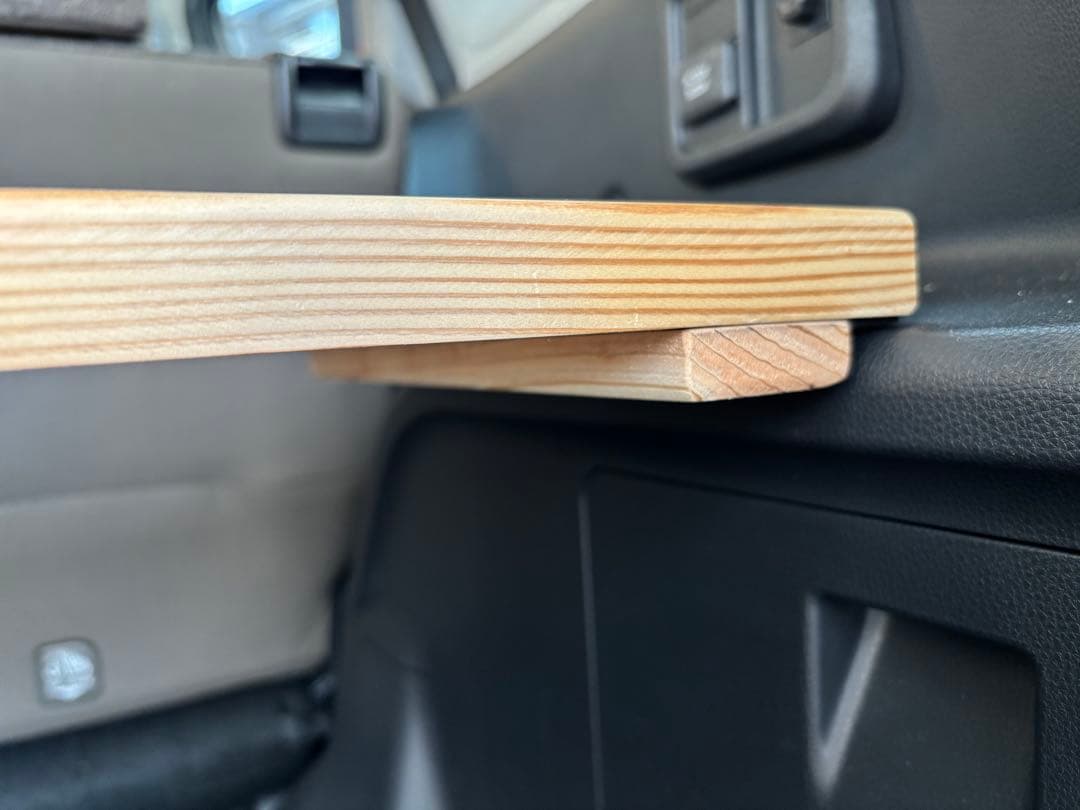 新型シエンタ10系専用 ラゲッジボード 杉無垢材 車中泊テーブル-正規代理店