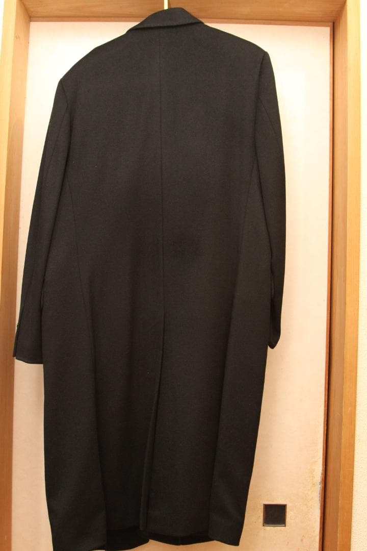 ピエールバルマン チェスターコート カシミヤ100% カシミア☆サイズL