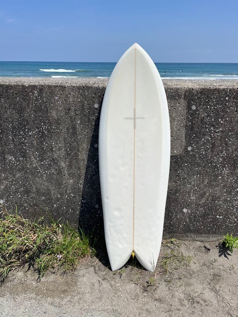 5'4”Sidecut Fish self build - メルカリ