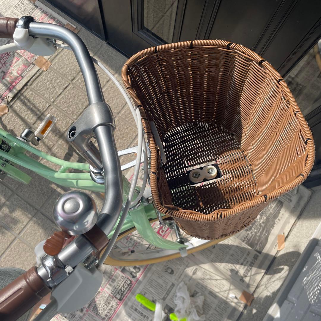 直接引渡！！Little Teorique 子供用自転車 ミントグリーン 直接引渡