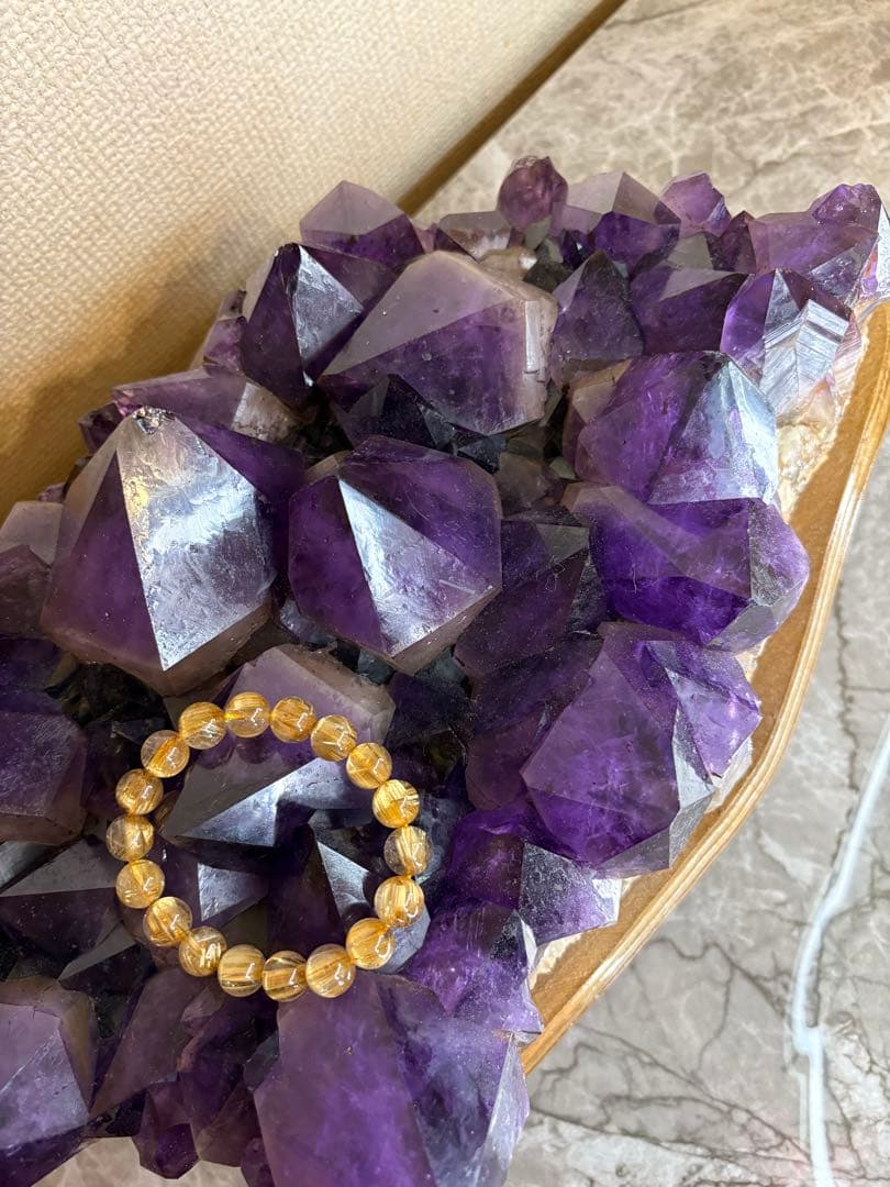 レア♡コンゴ産♡アメジストポイント原石♡9.3kg パワー強!!!!