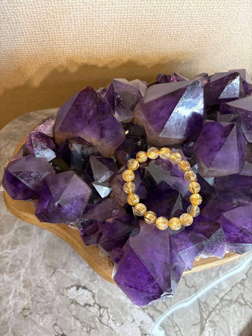 レア♡コンゴ産♡アメジストポイント原石♡9.3kg パワー強!!!!