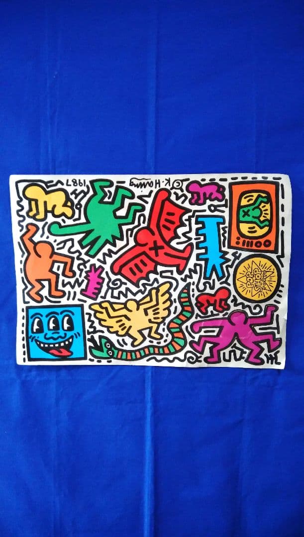 キースヘリング 本人から頂いたサイン - メルカリ
