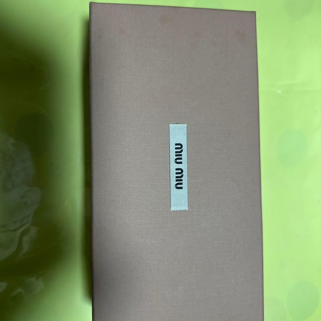の*み様 miu miu 赤 キルティング 長財布 miu MIU キルティング