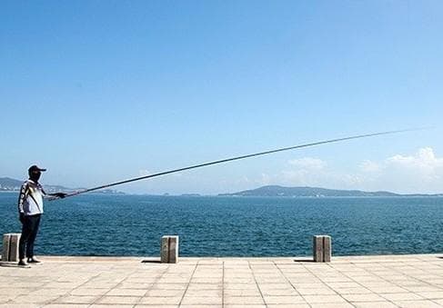 オンライン 通販アウトドア・釣り・旅行用品 - 入門友釣り 鮎竿 天元9m