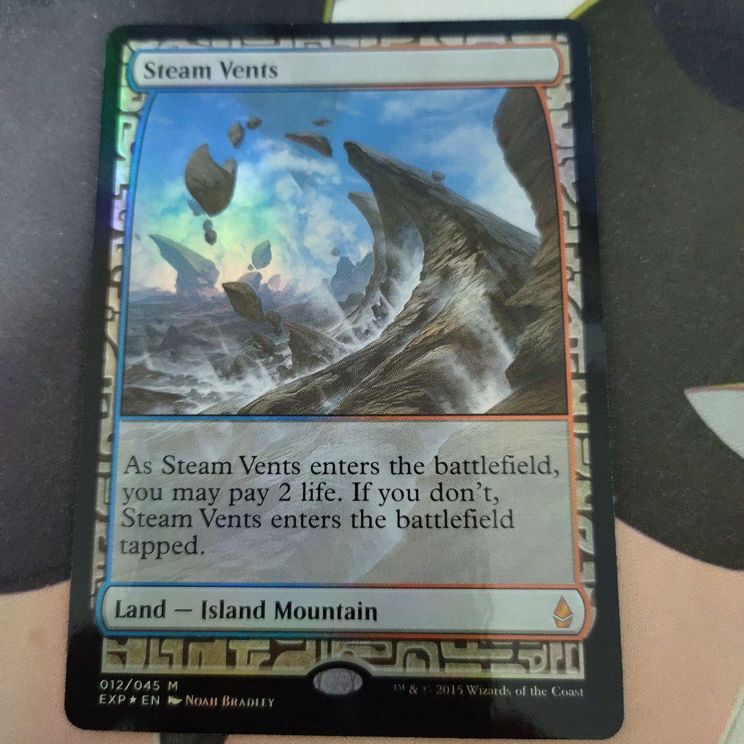 蒸気孔 zendikar 蒸気孔 MTG foil exp mps マスターピース expedition