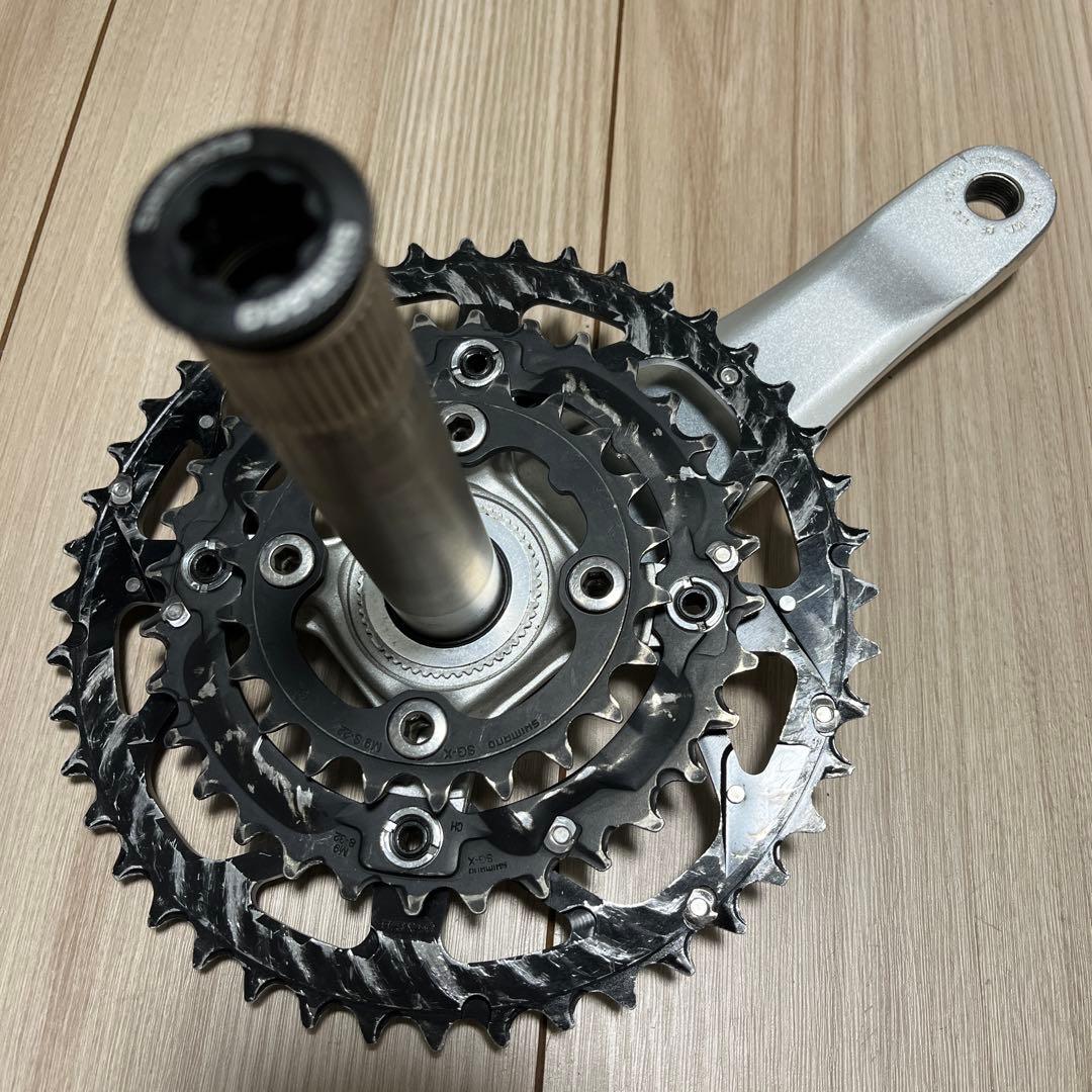 Shimano Deore XT クランクセット FC-M760 - メルカリ