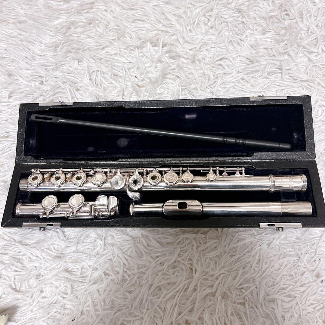 希少】KAWAI KFL-131SR フルート ハードケース レザーバッグ付き 希少