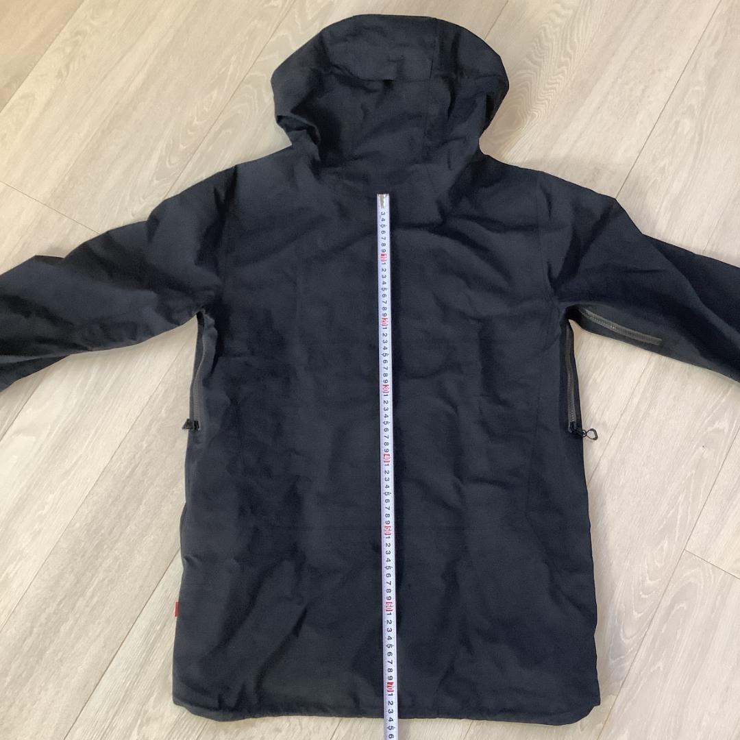 048ボルコムVOLCOM黒メンズスノーボードシェルジャケットウエ