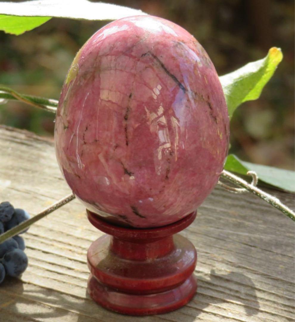 心身のバランスを整える　卵型【ロードナイト】スフィア　香港にて購入した丸玉 心身のバランスを整える 卵型【ロードナイト】スフィア 香港にて購入