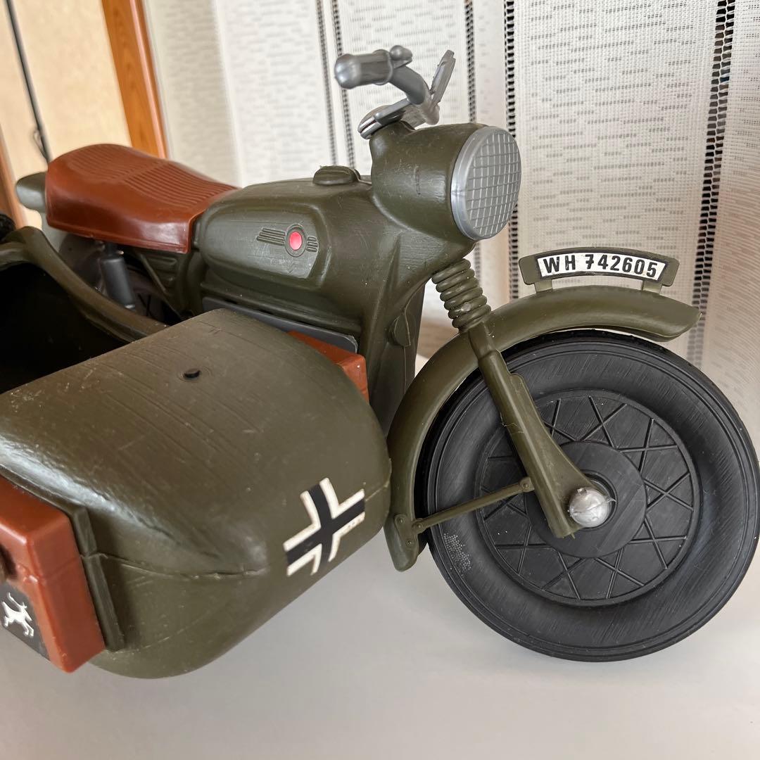 GI.joe (アクションマン) バイクとサイドカー 1970年代 ビンテージ
