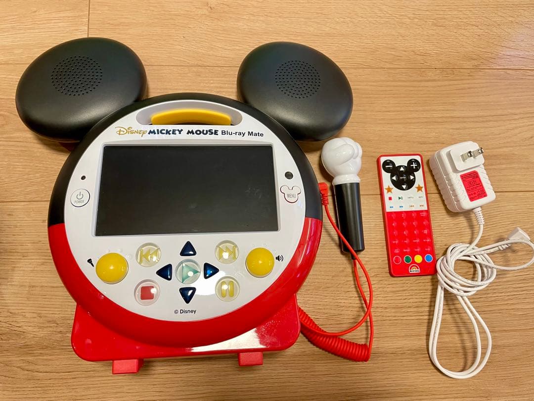 【2025年購入】DWE ミッキーマウス　ブルーレイメイト ミッキー型Blu-rayプレイヤー ミッキーメイト ミッキーメイト