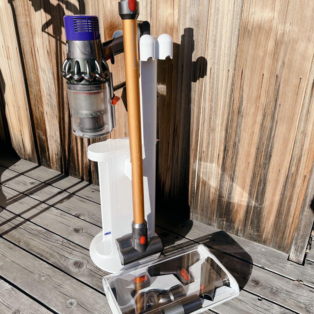 【訳あり】ダイソンSV12 コードレスクリーナー スタンド付き tower 山崎実業 タワー コードレスクリーナースタンド dyson （SV18