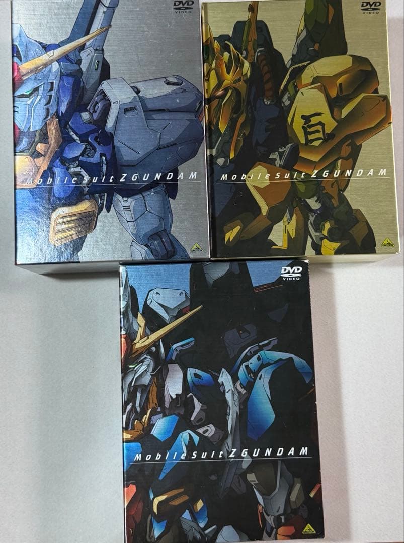 機動戦士Zガンダム DVD 全13巻セット メモリアルボックス版 - メルカリ