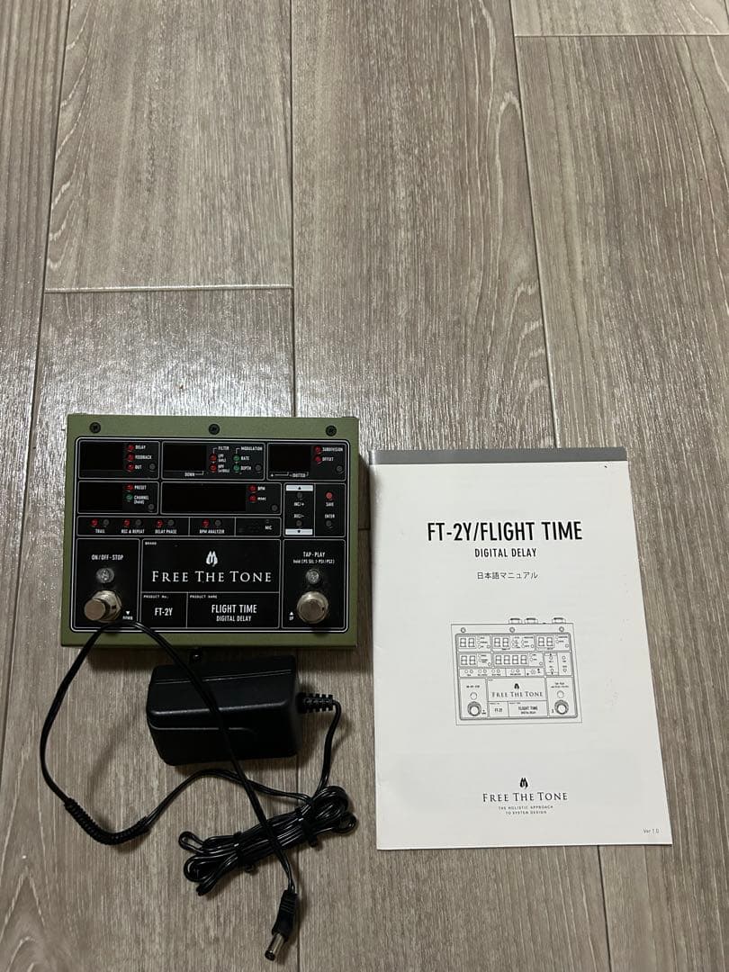 FREE THE TONE FT-2Y FLIGHT TIME デジタルディレイ FLIGHT TIME / FT-2Y｜Products 商品紹介｜Free The Tone