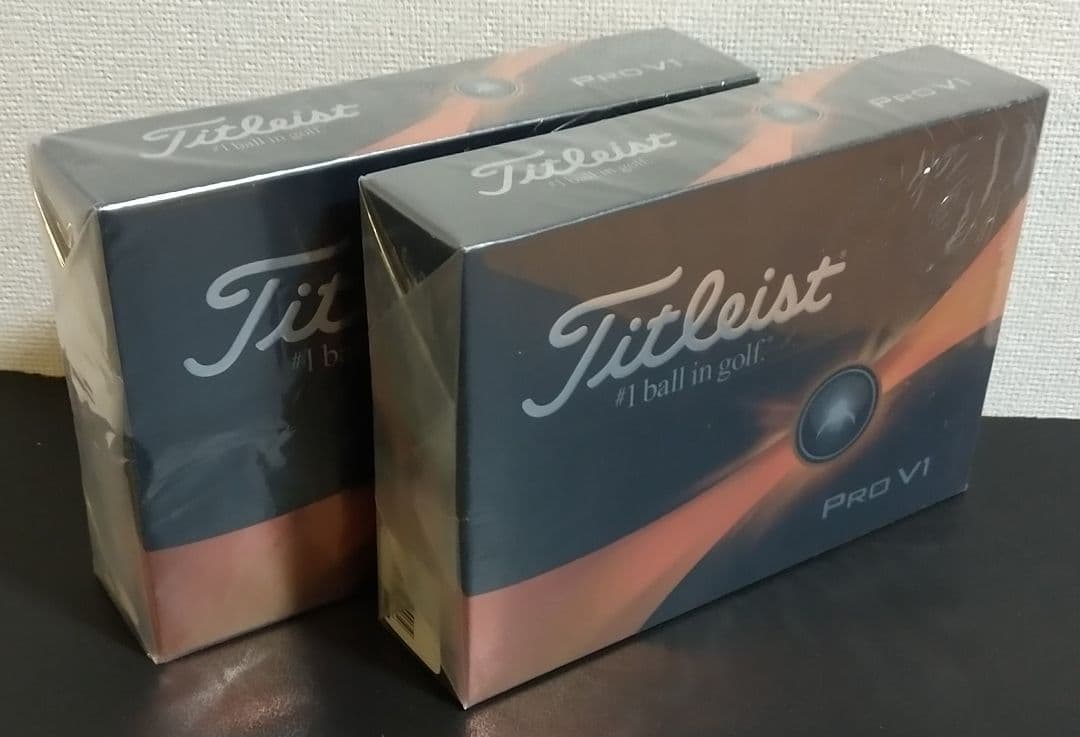 【新品未使用】Titleist Pro V1 ゴルフボール 24個(2ダース) タイトリスト Titleist （オウンネームサービス）Pro V1 ボール （ハイ