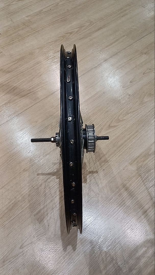 ブリヂストン 20インチベルトドライブ専用リアホイール手組 ビッケ