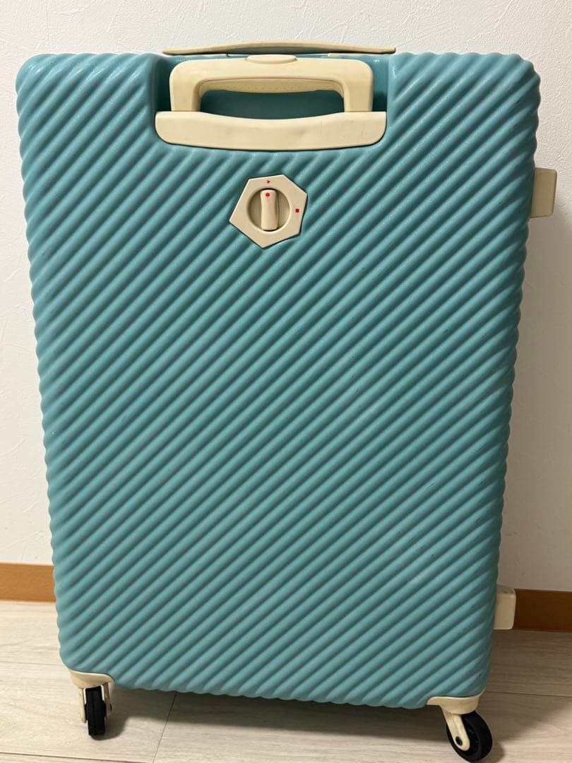 ハントマイン スーツケース キャリーケース TSAロック ブルー