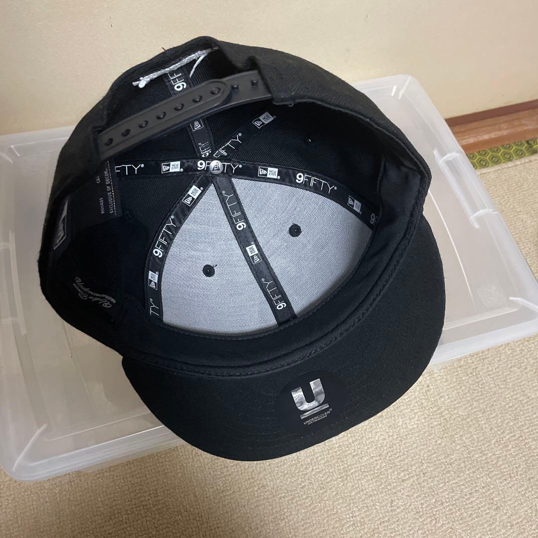 アンダーカバー ニューエラ キャップ undercover newera 帽子黒 - メルカリ