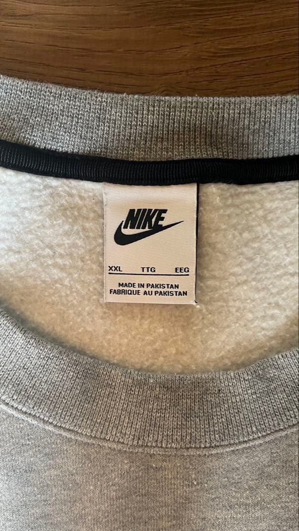 Ｌ*i様 Stussy x Nike Fleece Crew \"Grey\"