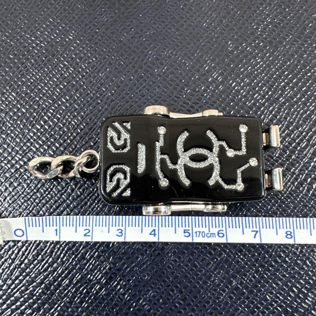 訳あり CHANEL シャネル ロボット キーホルダー キーリング チャーム