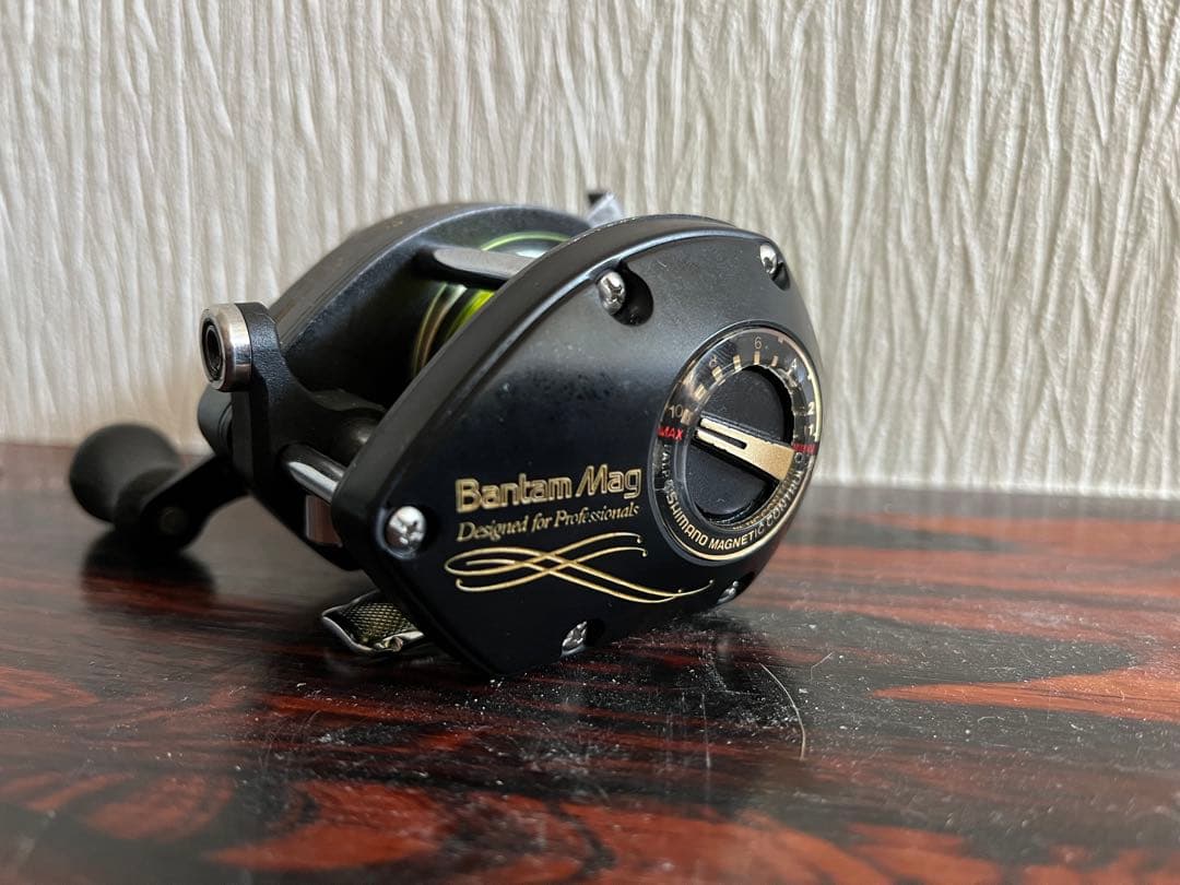 Bantam Mag 10XSGリール グリーンライン付き レア 美品 Bantam Mag 10XSGリール グリーンライン付き レア 美品 Bantam Mag
