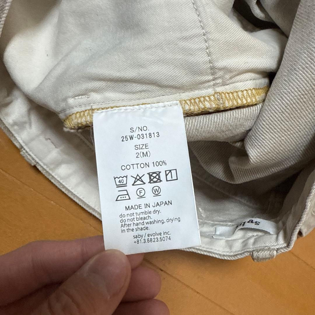 saby TYPE 1.5 - 13.5oz デニム 2025AW