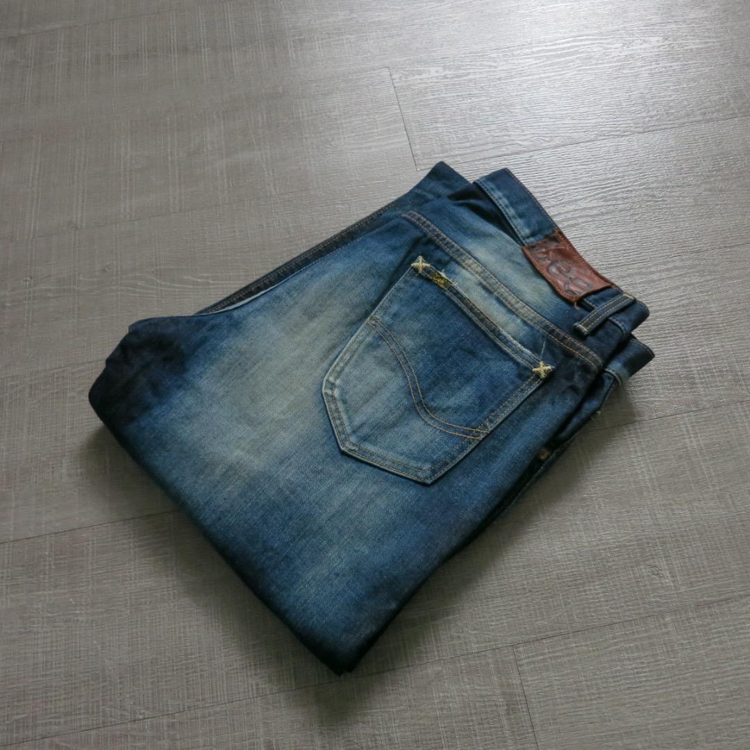 w36 LEE RIDERS 101Z デニムパンツ 日本製 色落ち加工 復刻 Leeリー