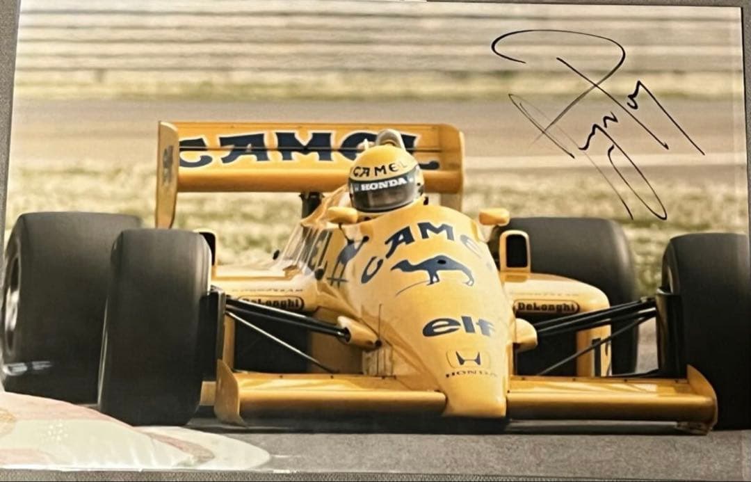 【超貴重】アイルトン・セナ 直筆サイン ロータスホンダ　Ayrton Senna 2026年最新】アイルトン セナ 直筆サインの人気アイテム - メルカリ