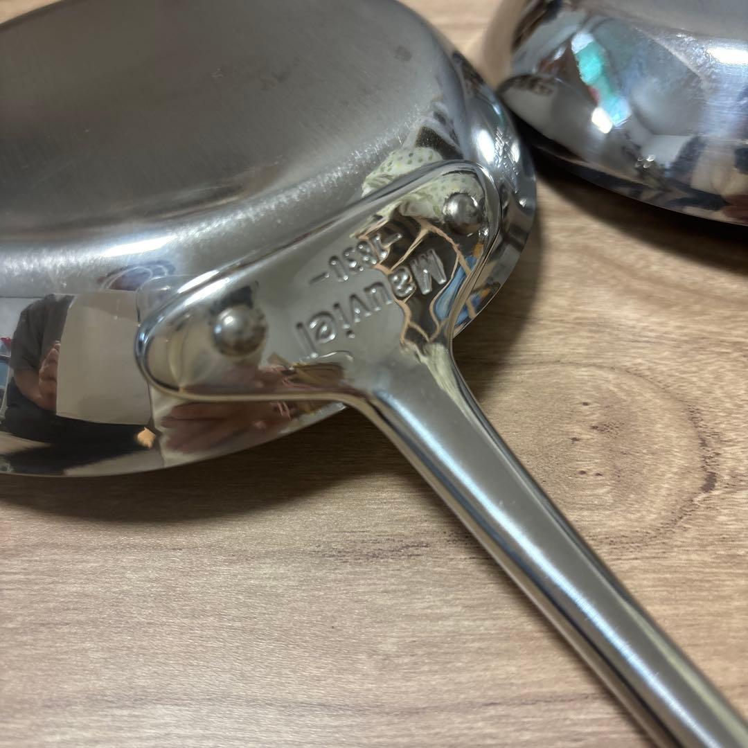 Mauviel 1830 ミニフライパン　12.5cm 2点セット