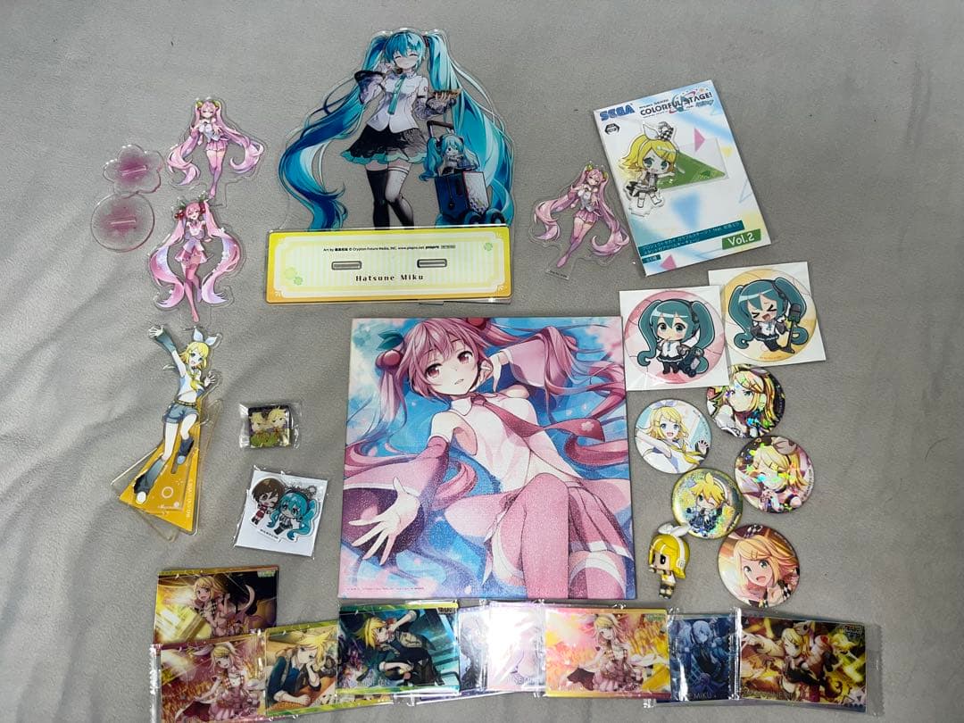アクスタ、フィギュアグッズまとめ 初音ミク、鏡音リン・レン