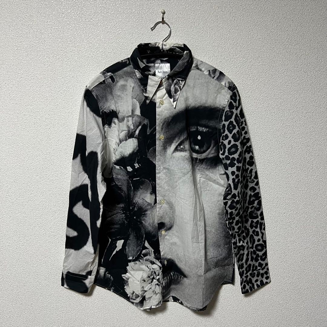 【Paul Smith】フェイス フラワー レオパード シャツ 中古・古着通販】PS Paul Smith (PSポールスミス) レオパード