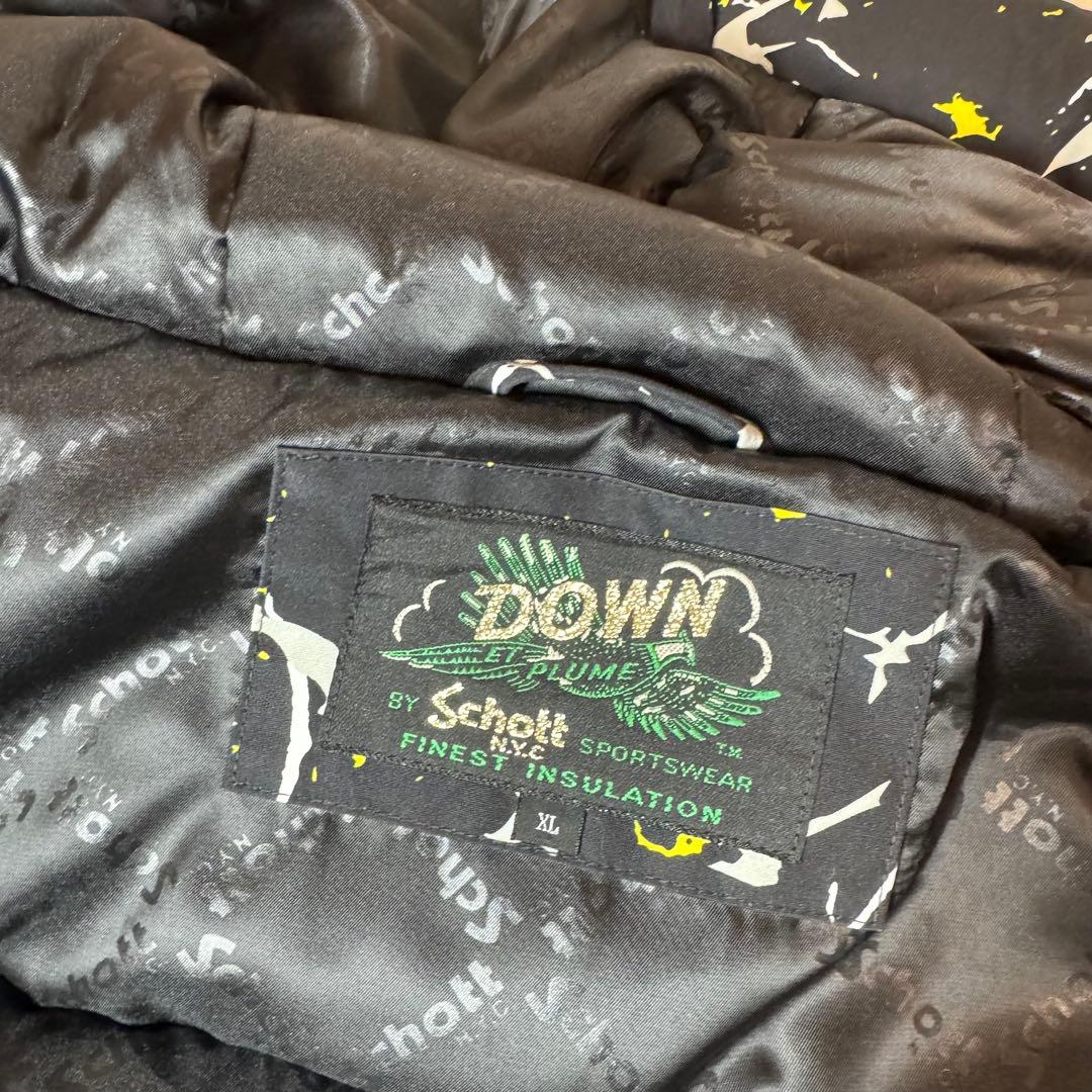 新品・タグ付き】Schott × BEAVER 別注 2トーン ダウンパー