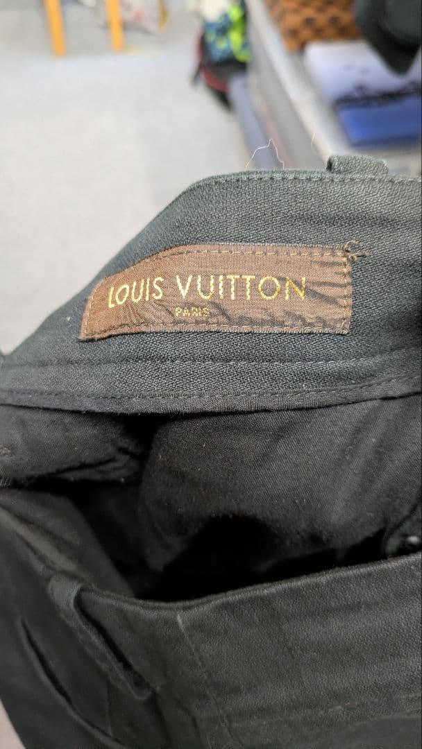 本日のみ】LOUIS VUITTON カーゴパンツ ブラック 46 【本日のみ】LOUIS