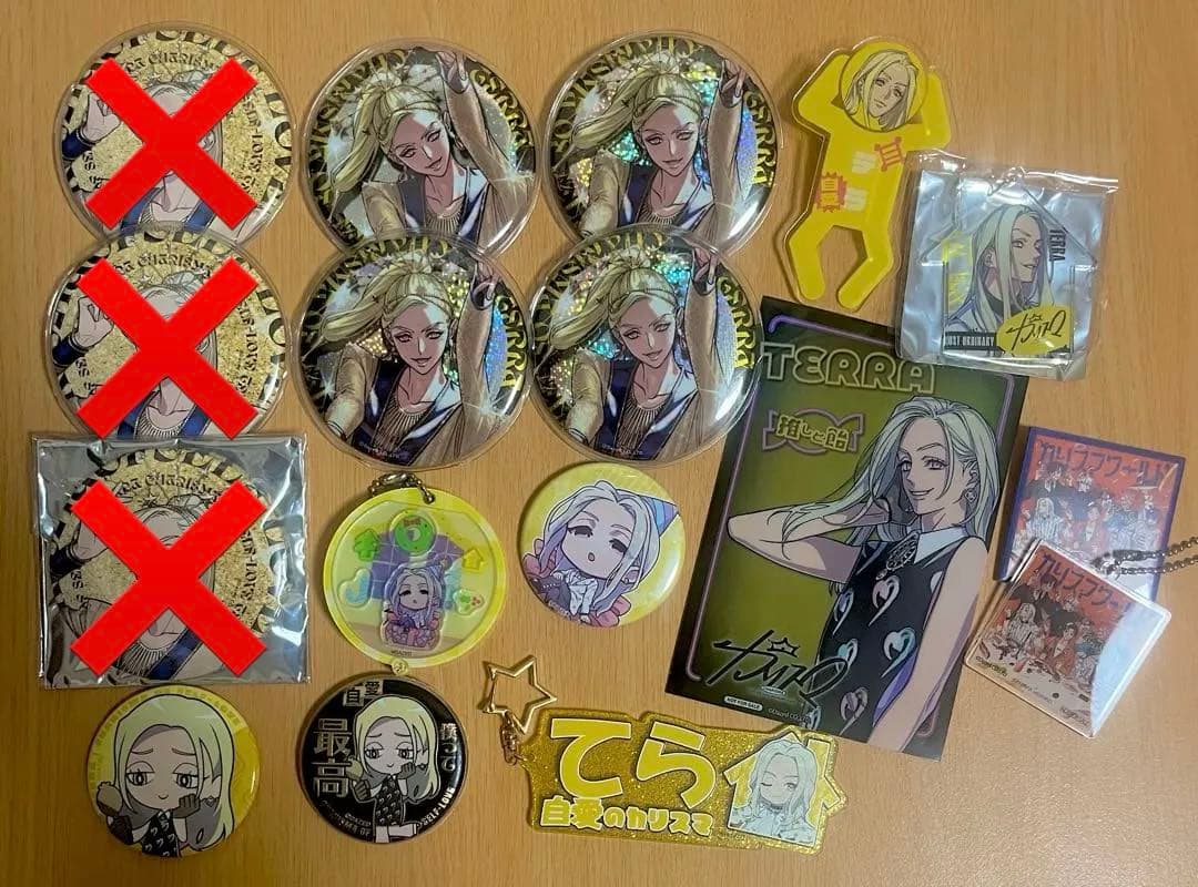 カリスマ テラ アクキー 缶バッジ ポスカ まとめ カリスマワールド カリスマ テラ アクキー 缶バッジ ポスカ まとめ カリスマワールド