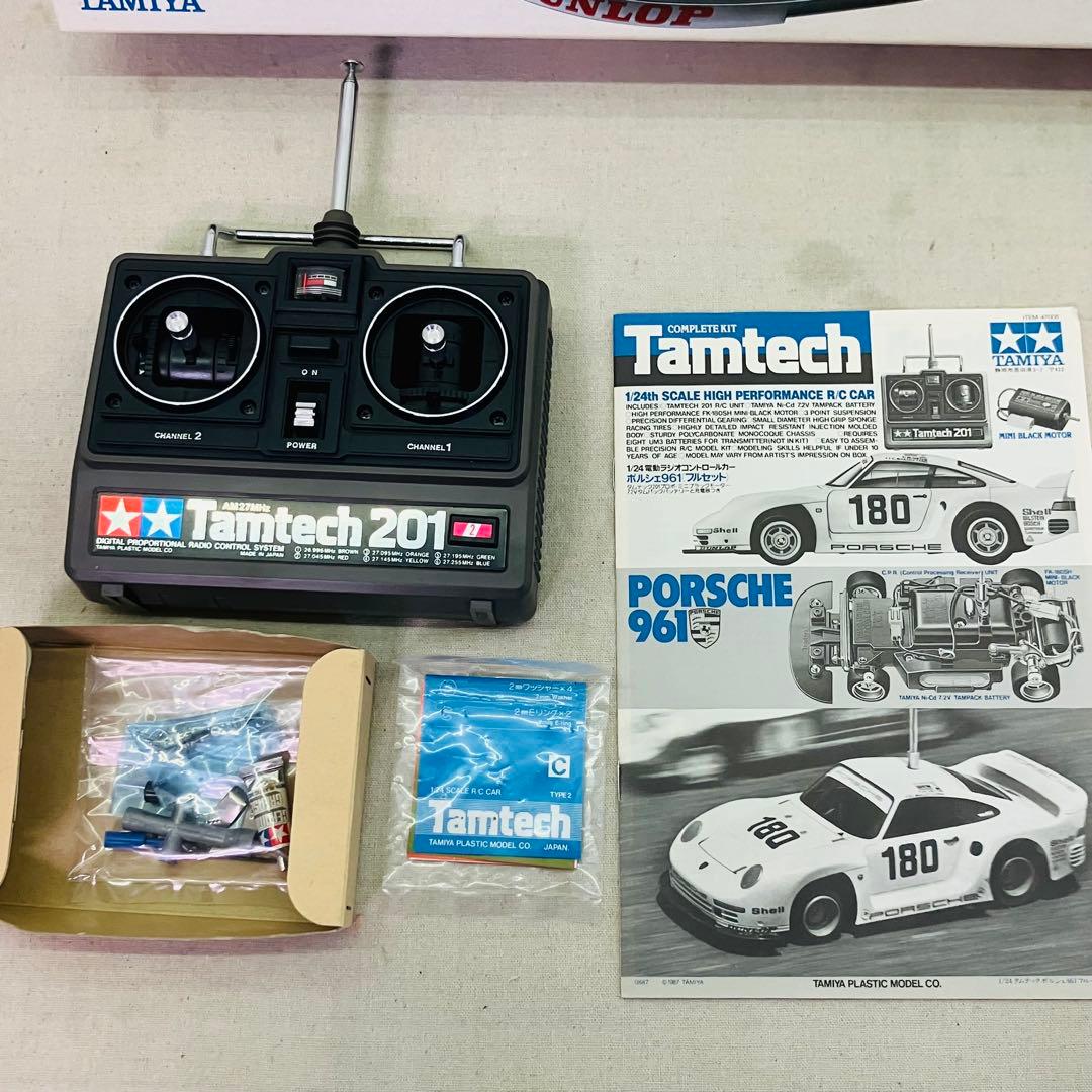 タムテック 1/24 ポルシェ 961 1/24 電動RCカー 当時物 - メルカリ
