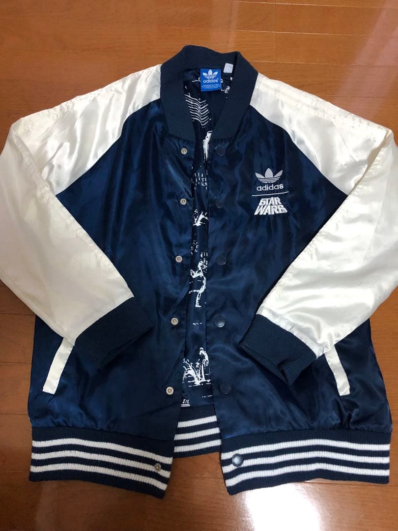 【日本非売品】adidas スター・ウォーズ コラボスタジャン 送料無料ADIDAS ORIGINALS STAR WARS SATIN JACKET アディダス スター