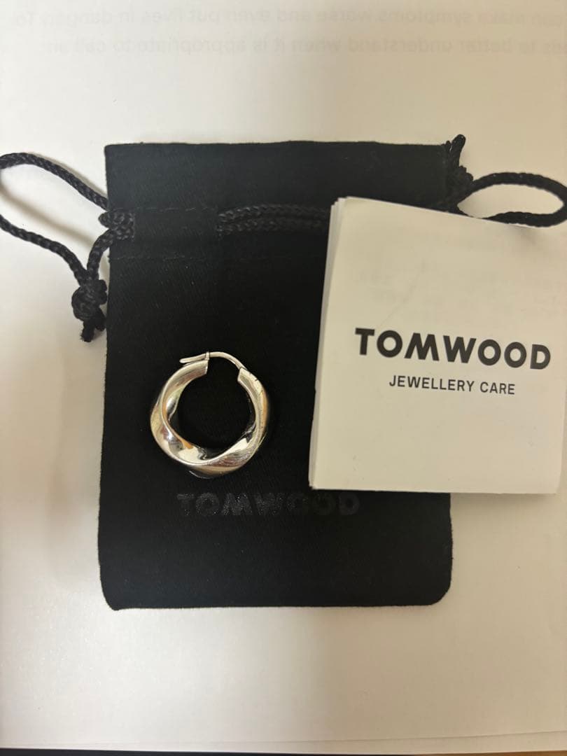 TOMWOOD シルバー インフィニティピアス TOMWOOD - 【残りわずか】Ice Hoop Small(SILVER) | ACRMTSM ONLINE STORE