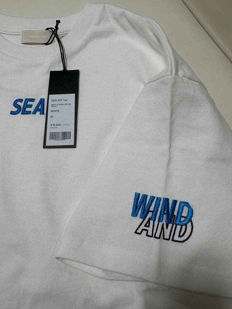 安価ファッション - WIND AND SEA ウィンダンシー small sea logo tee