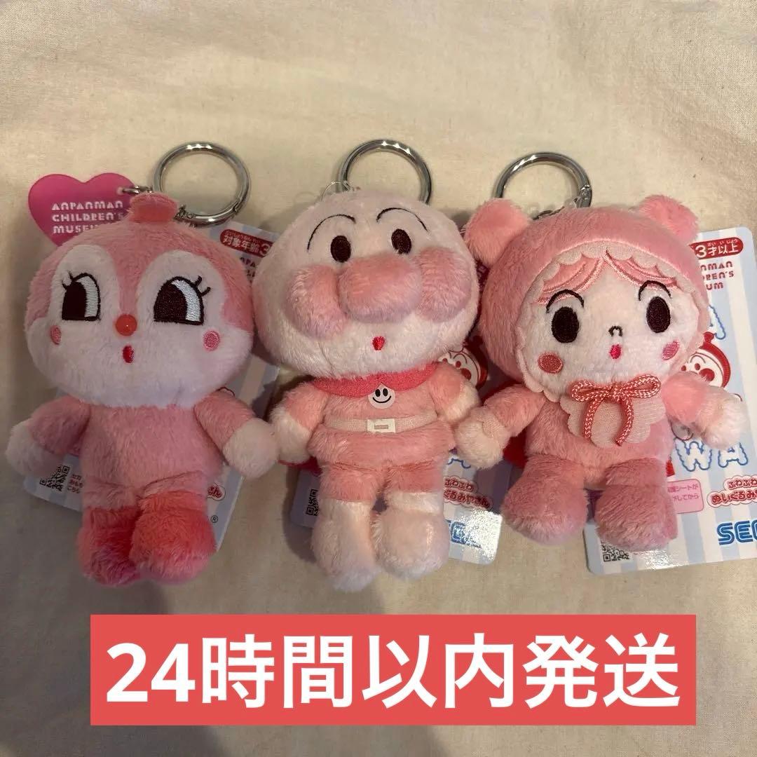 新品 アンパンマンミュージアム限定 colorコレクション ピンク 3点