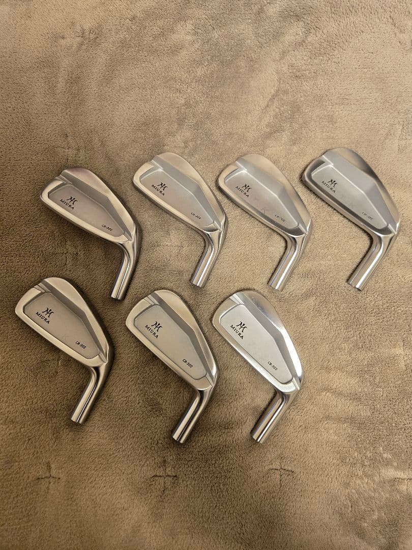 ★希少 MIURA US CB-302 4～9I,PW 7個 ヘッドのみ CB-302 | Miura Golf - Irons