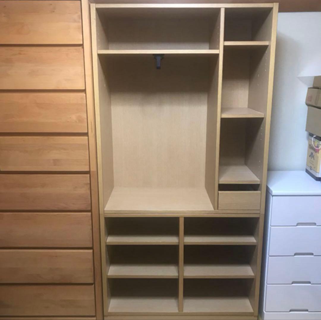 木製ランドセルラック チェスト 国産 ランドセルラック キャスター付き nix(ニクス) 幅60cm 3色対応の