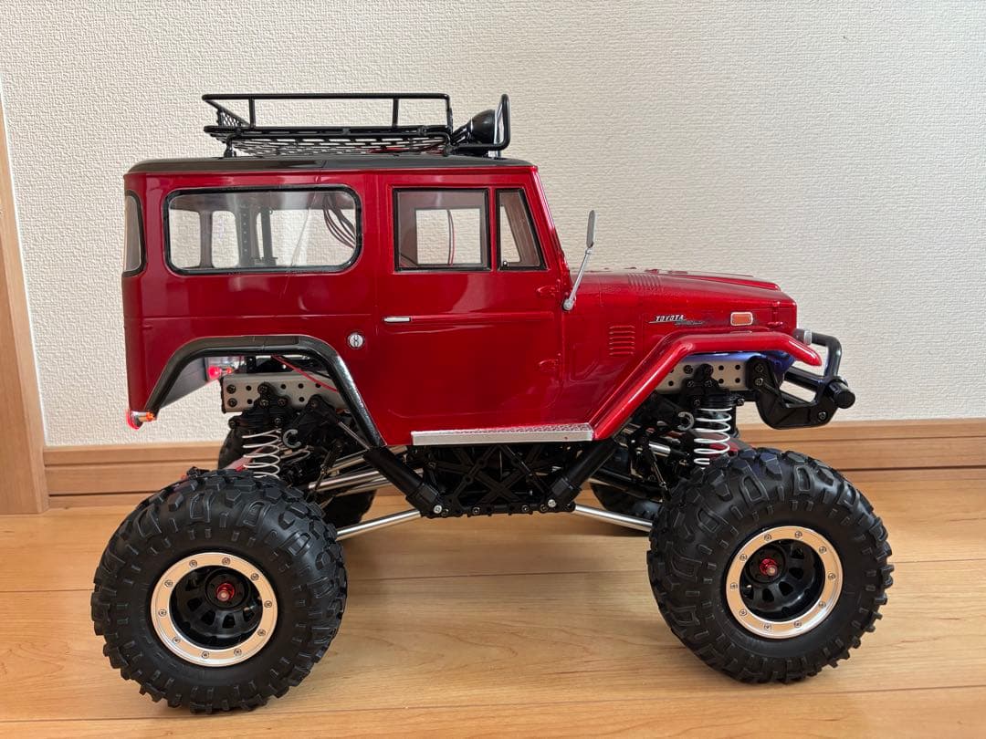 新品！4WS！防水！】タミヤ CR-01 トヨタ ランクル40 フルセット