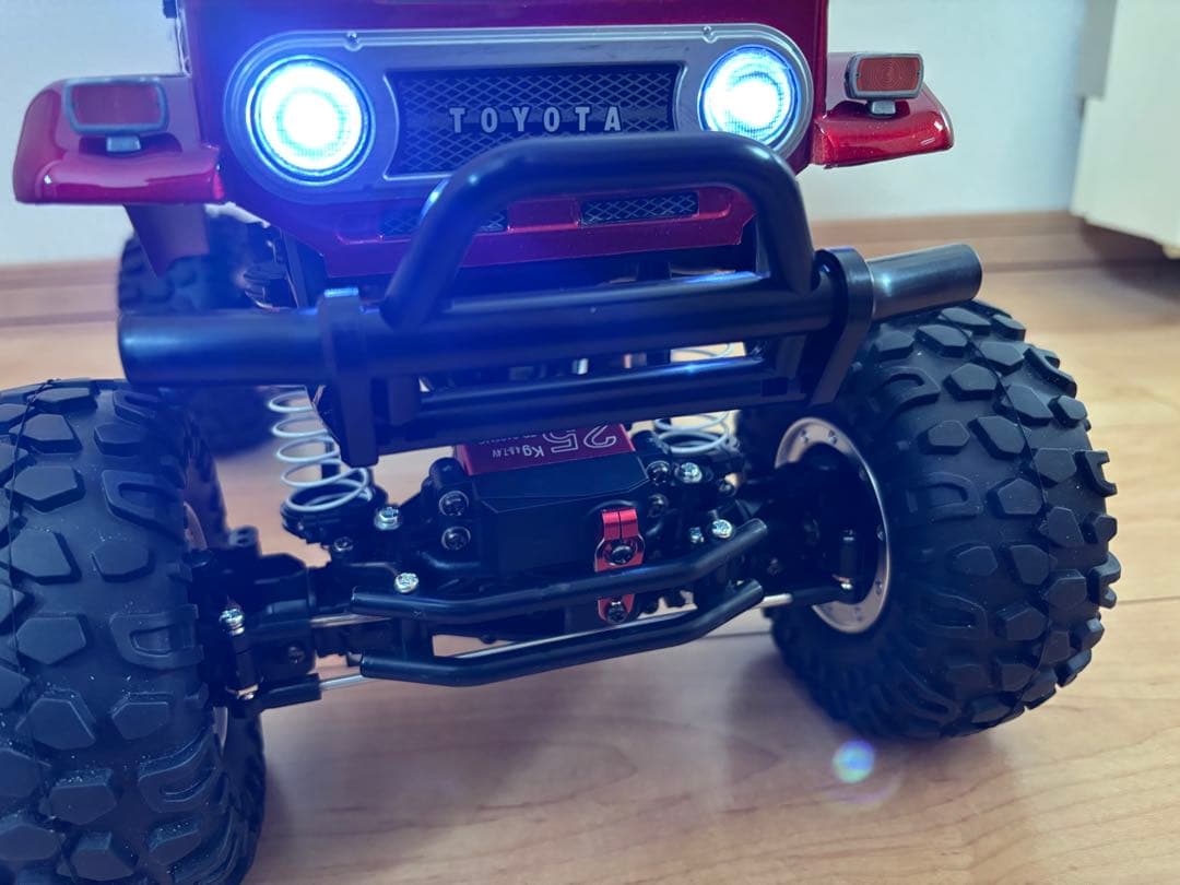 新品！4WS！防水！】タミヤ CR-01 トヨタ ランクル40 フルセット