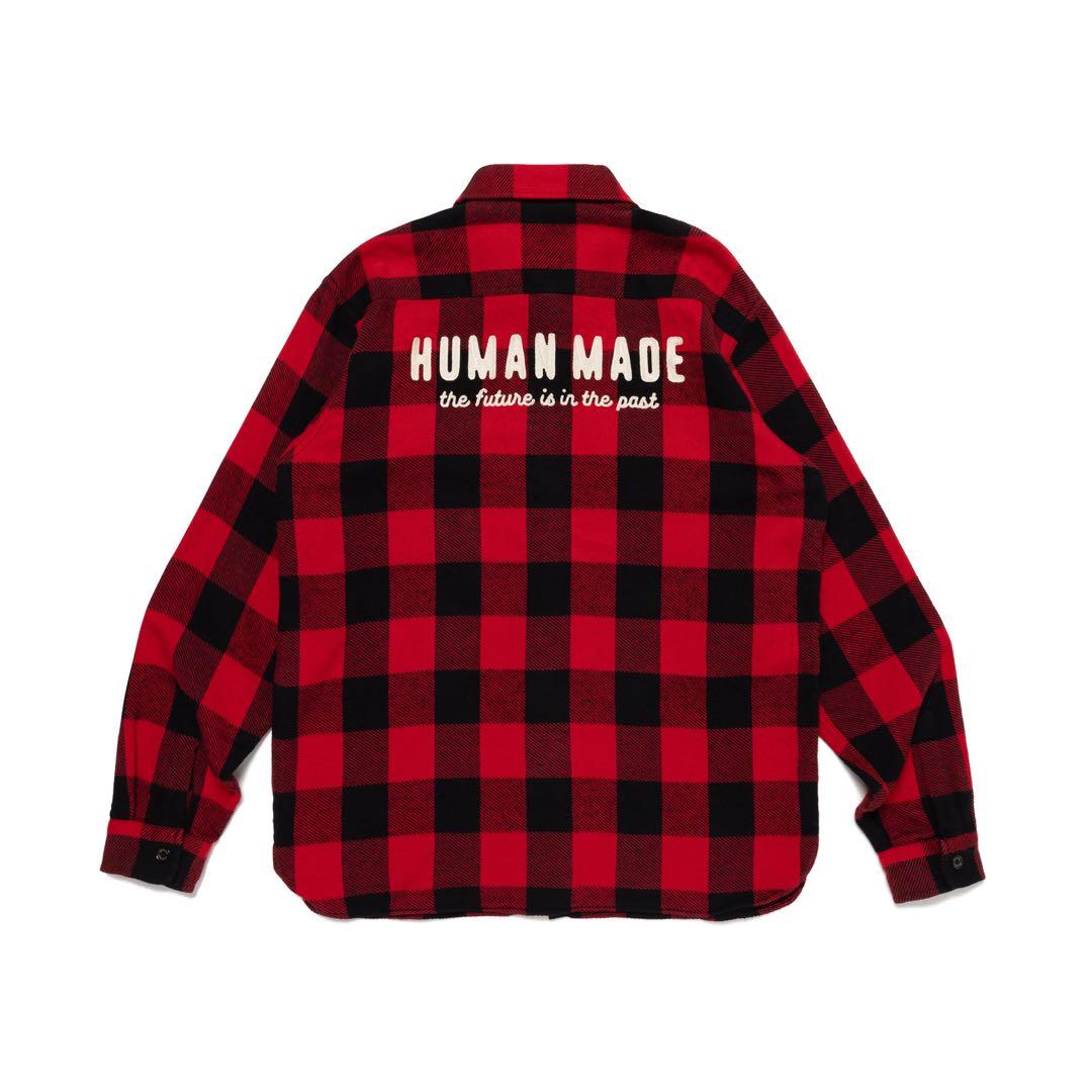 XLサイズ　HUMAN MADE Check Shirt \"Red\"