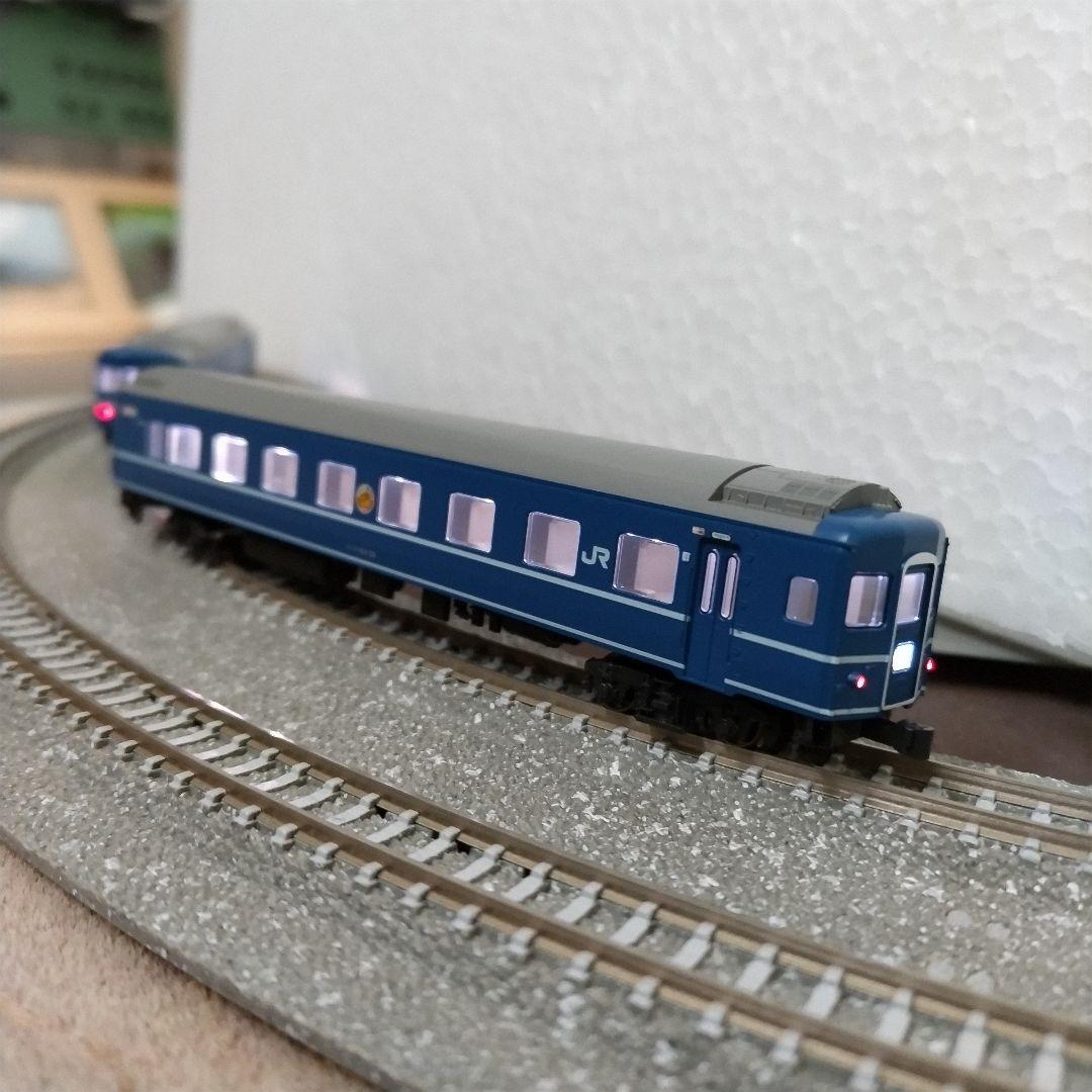 KATO 24系寝台特急「あけぼの」9両フル編成室内灯付きNゲージ