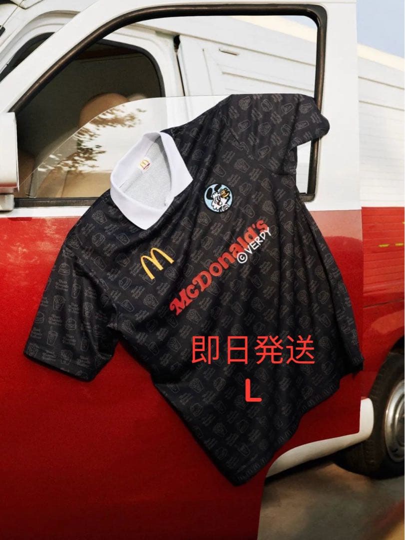 Lサイズ VERDY McDonald マクドナルド シャツ　VICK 海外限定 Lサイズ VERDY McDonald マクドナルド シャツ VICK 海外限定