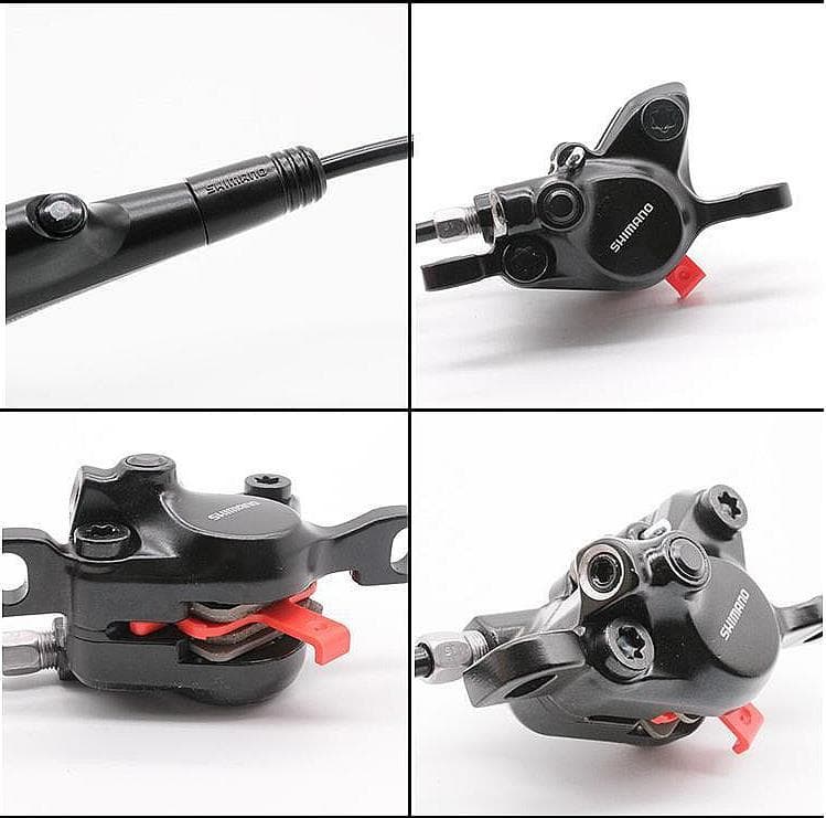 シマノ油圧ディスクブレーキ+RT56ローター180mm2枚